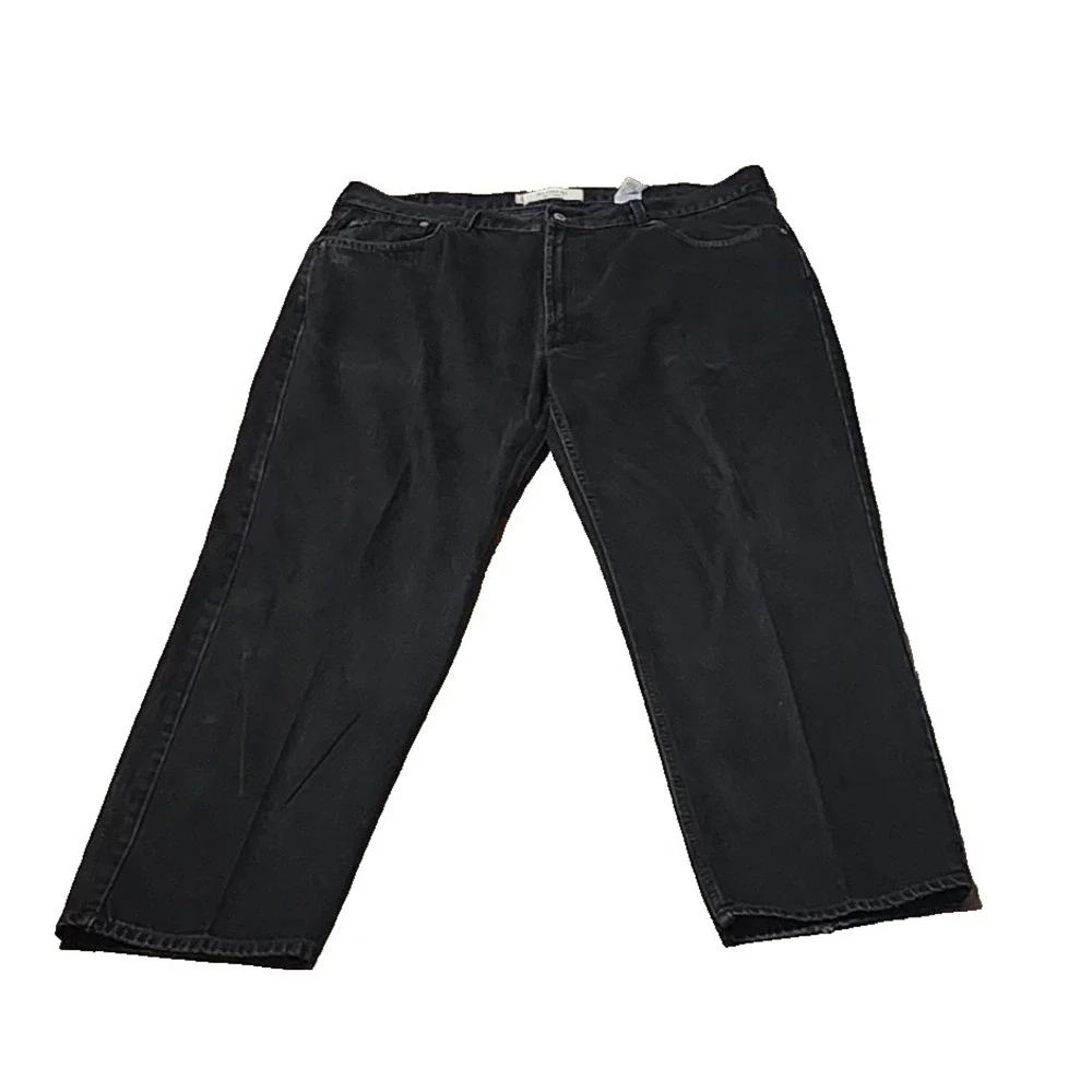 Vintage Levi's 505 Jeans‎ Men's 42 X 32 Relaxed Fit Jeans Black Straight Leg